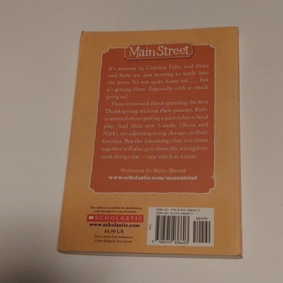 3/13 Main Street: Needle and Thread by Ann M. Martin Children's book - Picture 4 of 5